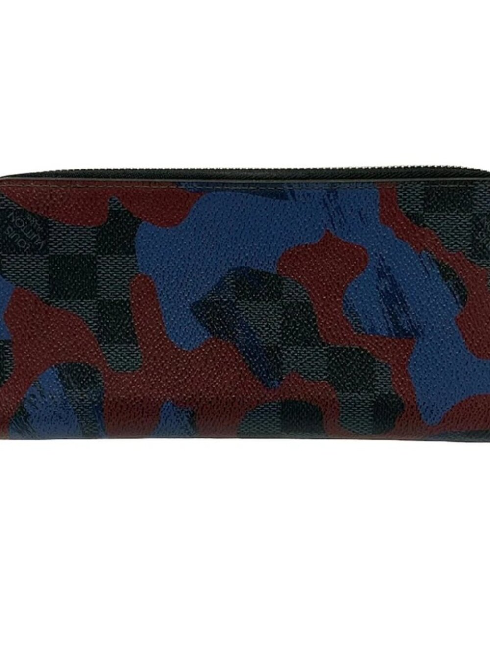 LOUIS VUITTON Zippy Wallet Vertical N63290 Damier Cobalt CA1146 Long Wallet